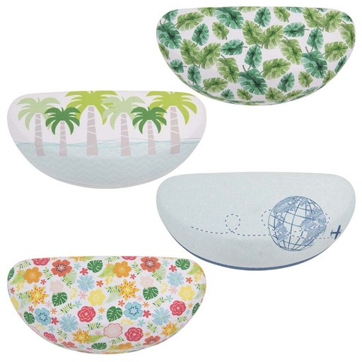 [210442] FUNDA ARTEBE 210442 GAFAS 17X7 CM. CON PAÑO DE MICROFIBRAS 18X15 CM VARIADAS