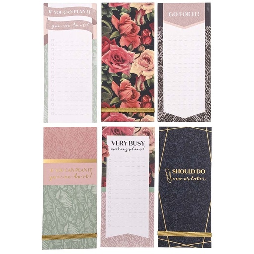 [220447] BLOC NOTAS 220447 MAGNÉTICAS 8X18 CM 8X18 CM. VARIADAS