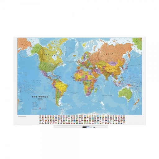 [6421MAPWD] PIZARRA ROCADA 6421MAPWD SKINMAP 100x150cm SUPERFICIE LACADA - MUNDO 