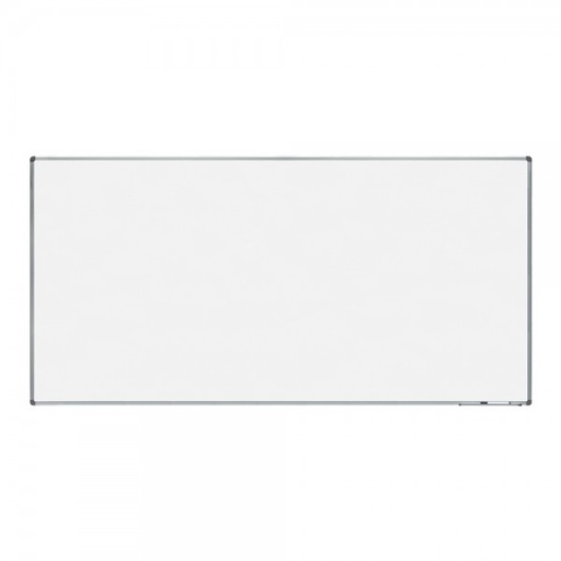 [6412] PIZARRA ROCADA 6412 LACADA BLANCA 120*240 PERFIL ALUMINIO