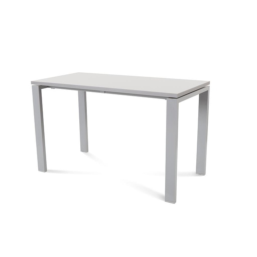 [2000MD02] MESA ROCADA 2000MD02 TOTAL120X60 ALUMINIO / GRIS