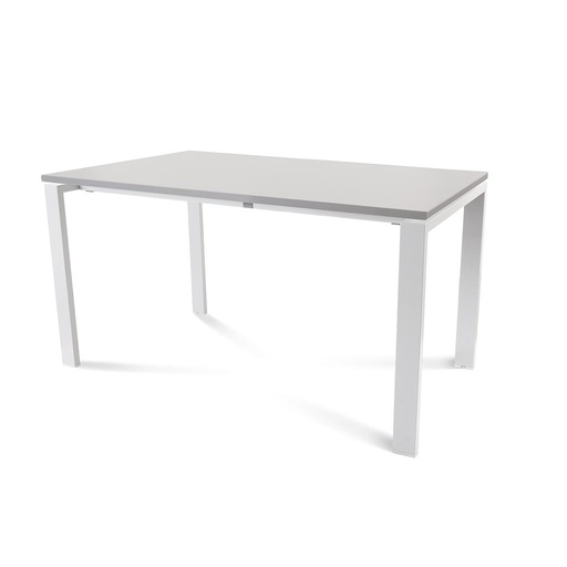[2001MM02] MESA ROCADA 2001MM02 TOTAL140X80 BLANCO/ GRIS