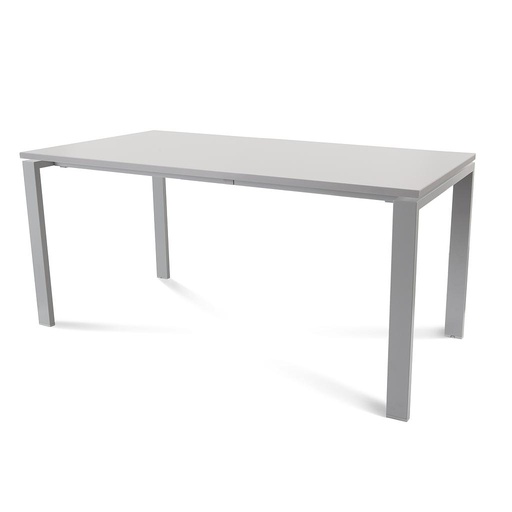 [2002MD02] MESA ROCADA 2002MD02 TOTAL160X80 ALUMINIO/ GRIS