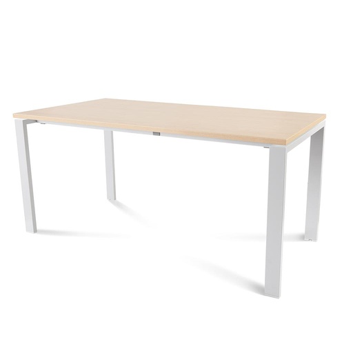 [2002MM01] MESA ROCADA 2002MM01 TOTAL160X80 BLANCO/ HAYA