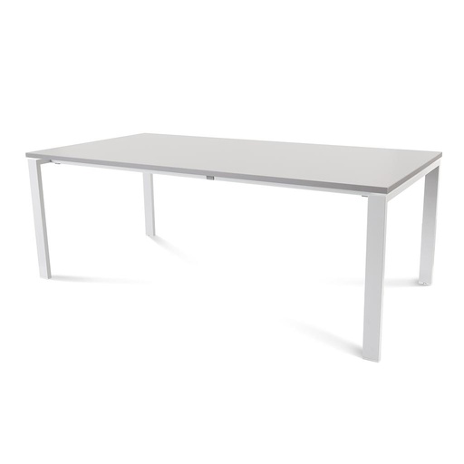 [2005MM02] MESA ROCADA 2005MM02 TOTAL 200X100 BLANCO/ GRIS