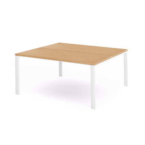 [2201MM01] MESA ROCADA 2201MM01 TOTAL160X163 BLANCO / HAYA