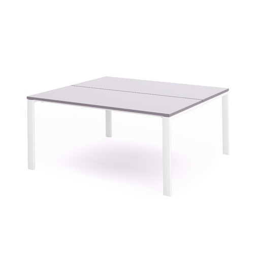 [2201MM02] MESA ROCADA 2201MM02 TOTAL160X163 BLANCO / GRIS