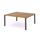 MESA ROCADA 2202MY08 TOTAL180X163 ANTRACITA/ ROBLE