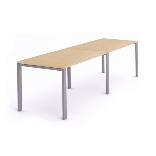 [2209MD01] MESA ROCADA 2209MD01 TOTAL 320x80 ALUMINIO / HAYA