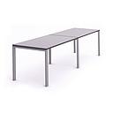 MESA ROCADA 2209MD02 TOTAL 320x80 ALUMINIO / GRIS