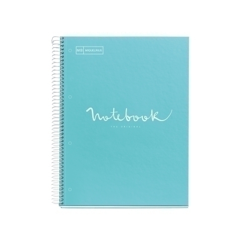 [MR46047] CUADERNO MR46047 NB-1 A4 80 CLA 90G EMOTIONS AZUL CIELO