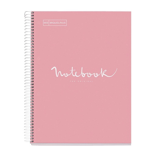 [MR46056] CUADERNO MR46056 NB-1 A4 80 CLA 5X5 90G EMOTIONS ROSA