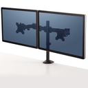 BRAZO FELLOWES 8502601 MONITOR DOBLE REFLEX SERIE TM NEGRO