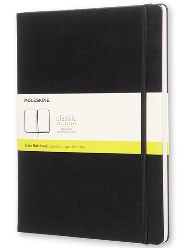 [0011614] LIBRETA MOLESKINE 0011614 QP092 CLASICA TAPA DURA NEGRA XL LISA