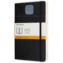 LIBRETA MOLESKINE 0012679 QP616EXP CLASICA MAYOR GROSOR NEGRA L RAYADA TAPA BLANDA