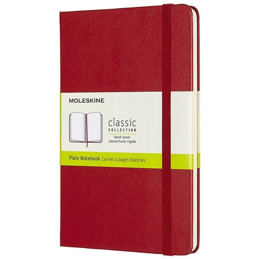 [0012688] LIBRETA MOLESKINE 0012688 QP052F2 CLASICA TAPA DURA ROJA M LISA
