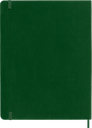 LIBRETA MOLESKINE 0012716 QP623K15 CLASICA TAPA BLANDA VERDE MUSGO XL LISA