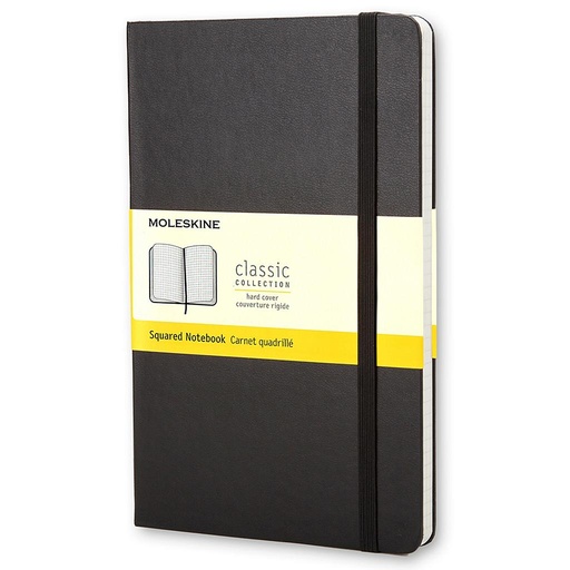 [0011502] LIBRETA MOLESKINE 0011502 QP061 CLASICA TAPA DURA NEGRA L CUADRICULADA