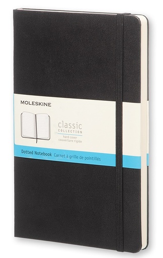 [0011611] LIBRETA MOLESKINE 0011611 QP066 CLASICA TAPA DURA NEGRA L PUNTEADA