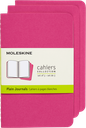 LIBRETAS MOLESKINE 0012719 CH011B44 CAHIER AZUL ELECTRICO P RAYAS (SET DE 3)