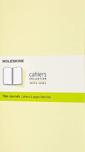 [0012735] LIBRETAS MOLESKINE 0012735 CH018M23 CAHIER AMARILLO SUAVE L LISA (SET DE 3)