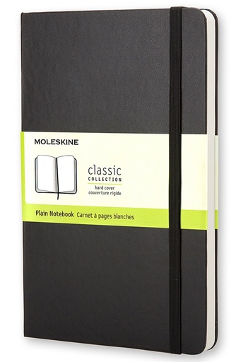 [001003] LIBRETA MOLESKINE 001003 CLASICA TAPA DURA NEGRA POCKET 9X14 CM LISA
