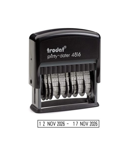 [124816] FECHADOR 124816 TRODAT PRINTY 3,8MM