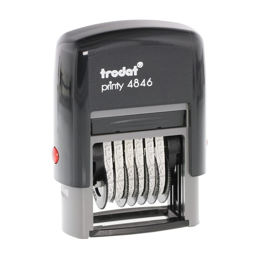 [124846] SELLO NUMERADOR 124846 TRODAT PRINTY 4MM 6 BANDAS