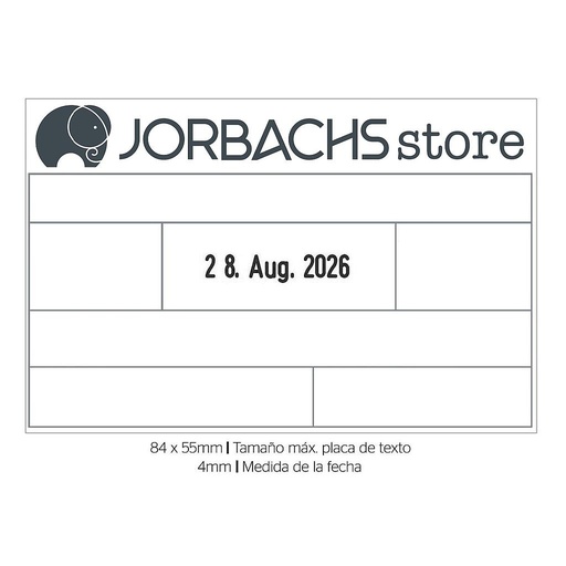 [GO54110] GOMA GO54110 TRODAT PRINTY (SOLO GOMA)