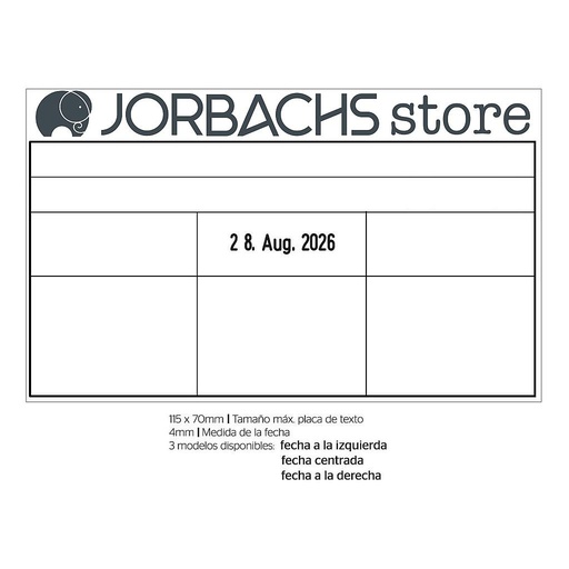 [GO54120] GOMA GO54120 TRODAT PRINTY (SOLO GOMA)