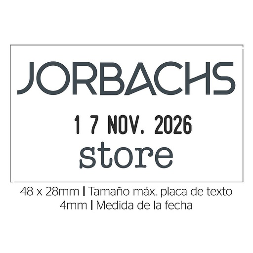 [GO5440] GOMA GO5440 TRODAT PRINTY (SOLO GOMA)