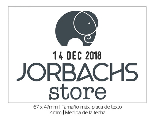 [GO5480] GOMA GO5480 TRODAT PRINTY (SOLO GOMA)