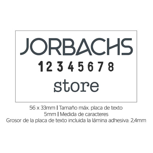 [GO5558PL] GOMA GO5558PL TRODAT PRINTY (SOLO GOMA)