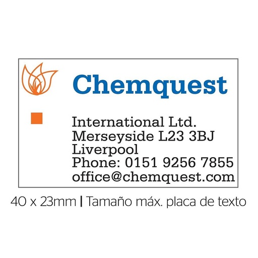 [GO5200] GOMA GO5200 TRODAT PRINTY (SOLO GOMA)