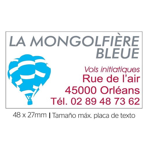 [GO5203] GOMA GO5203 TRODAT PRINTY (SOLO GOMA)