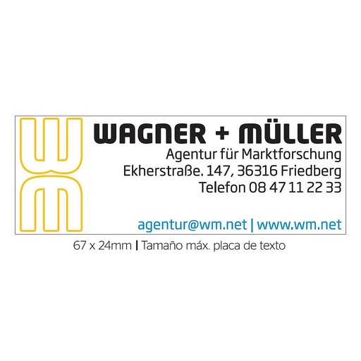 [GO5205] GOMA GO5205 TRODAT PRINTY (SOLO GOMA)