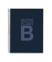 CUADERNO MR6116 ECOALF CLA. A4 RECICLADO AZUL MARINO