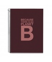 CUADERNO MR6117 ECOALF CLA. A4 RECICLADO BURDEOS