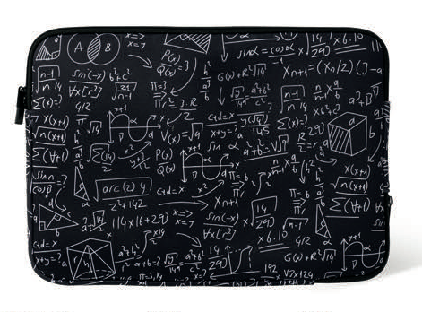 [XL1937] BOLSA iDrink XL1937 LAPTOP 13 " NEOPRENO MATEMATIC