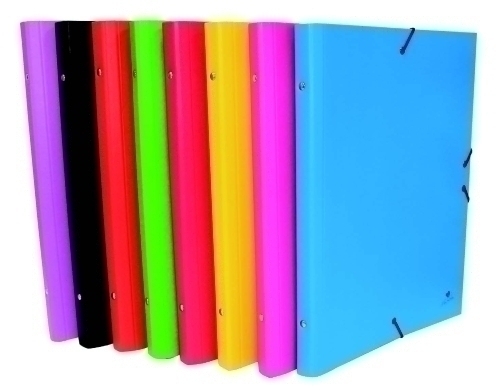 [1311SU] CARPETA CLASIFICADORA MARIOLA 1311SU CARTON FORR. Fº 12 SEPARAD.GOMAS y SOLAPA COLORES