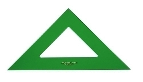 [56621] ESCUADRA FABER CASTELL 56621 21 CENTIMETROS