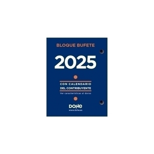 [11601-25] TACO BUFFET 11601-25 (2025) DOHE 8,5x11 MESA CASTELLANO