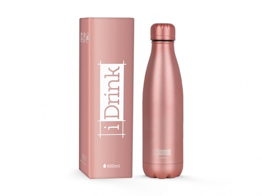 [ID0020] BOTELLA iDrink ID0020 TERMICA 500 ML ROSA METALIZADO