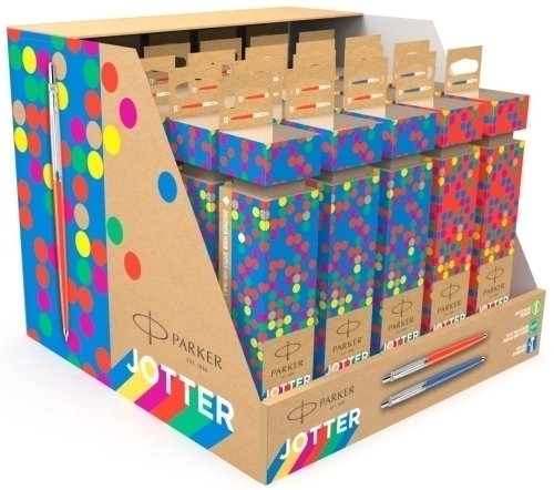 [2159860] BOLIGRAFO PARKER 2159860 JOTTER ORIGINAL CRACKER AZULES Y ROJOS
