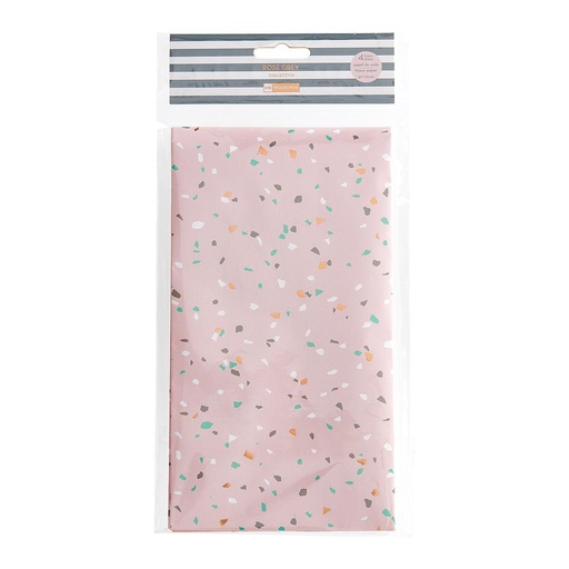 [MR17275 ] PAPEL REGALO MR17275 TERRAZZO ROSE GREY 