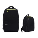 MOCHILA RPET XL2110 CON DETALLES AMRILLOS