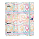 CARPETA OXFORD 400158692 A4+ EUROPEANBINDER 5X5 TAPA EXTRADURA RECAMBIO 5 PASTEL 