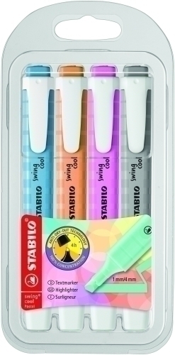 [ 275/4-08-2] ROTULADOR STABILO 275/8-08-2 SWING COOL PASTEL PACK 8 UNIDADES SWING COOL PASTEL PACK 6 UNIDADES
