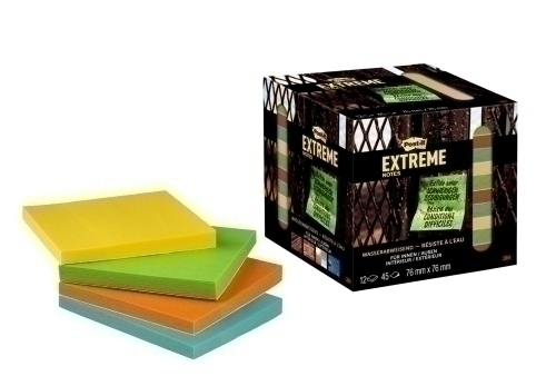 [__export__.product_template_1481217_baa386b3] TACO NOTAS POST-IT EXT33M-12-UKSP EXTREME 76x76 45H. 4 COLORES PACK de 12
