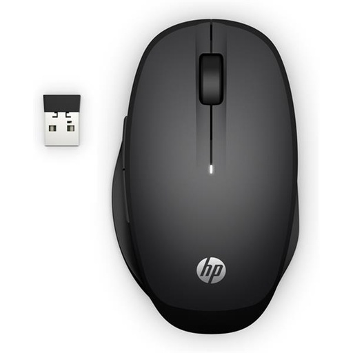 [6CR71AA] MOUSE HP 6CR71AA INALAMBRICO DUAL COLOR NEGRO